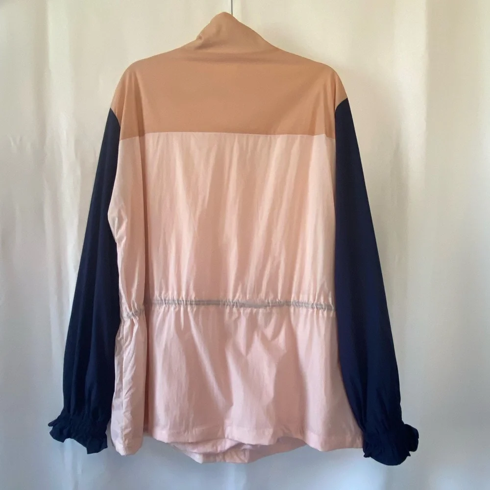 The Upside Women's Yoko Jacket XL Colour-blocked Popover 1/4 Zip Fully Lined - Picture 9 of 16
